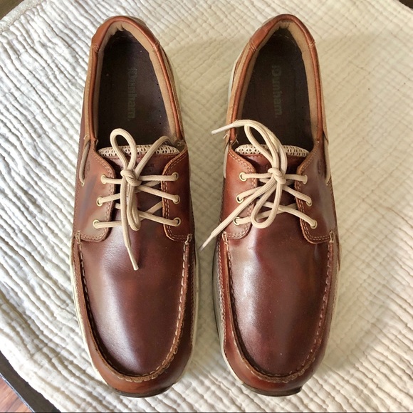 Dunham | Captain Brown Leather Men's Boat Shoe Loafer 12D - Picture 2 of 9